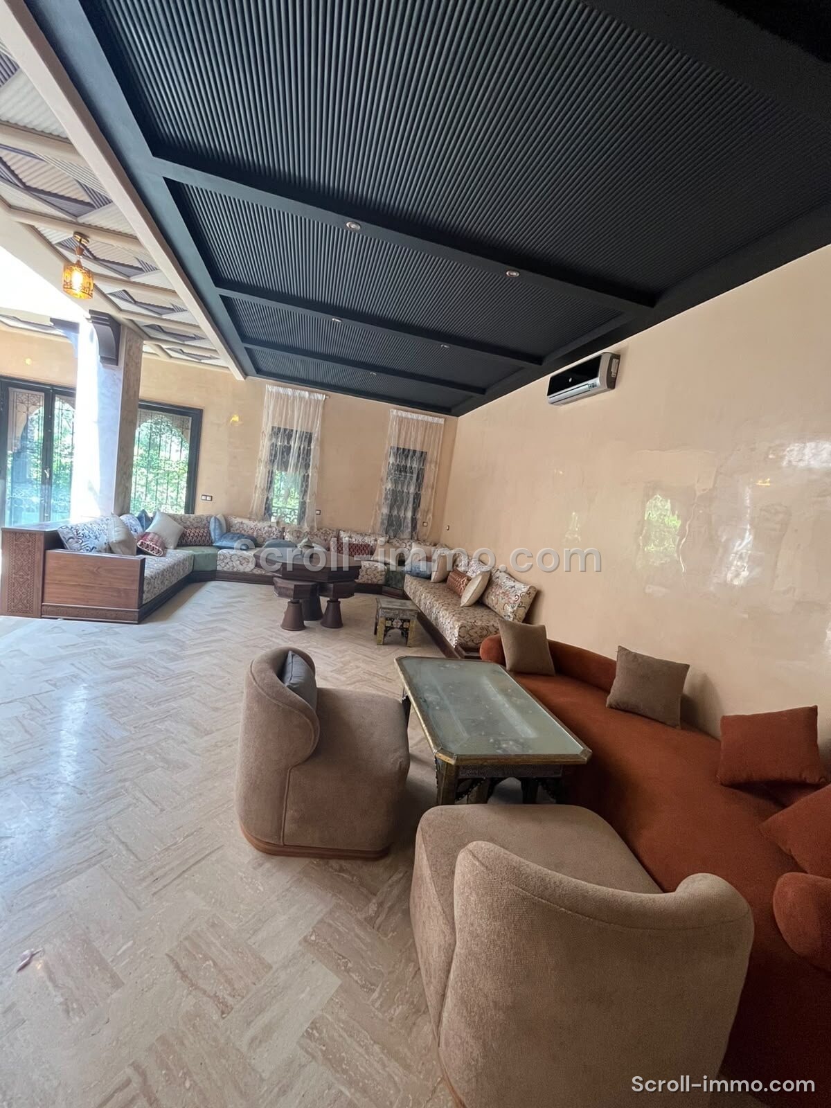 Villa style riad – 500m² à Route de Fès