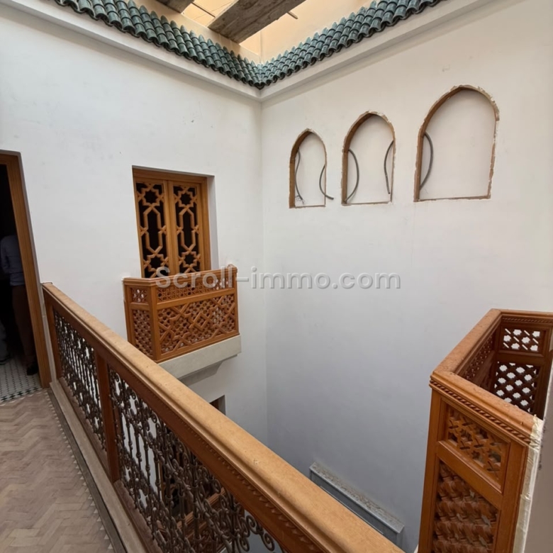 Somptueux Riad de 62 m² reconstruit avec artisanat d’exception Bab Doukkala — Médina de Marrakech