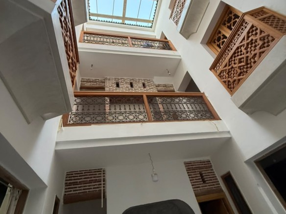 Somptueux Riad de 62 m² reconstruit avec artisanat d’exception Bab Doukkala — Médina de Marrakech
