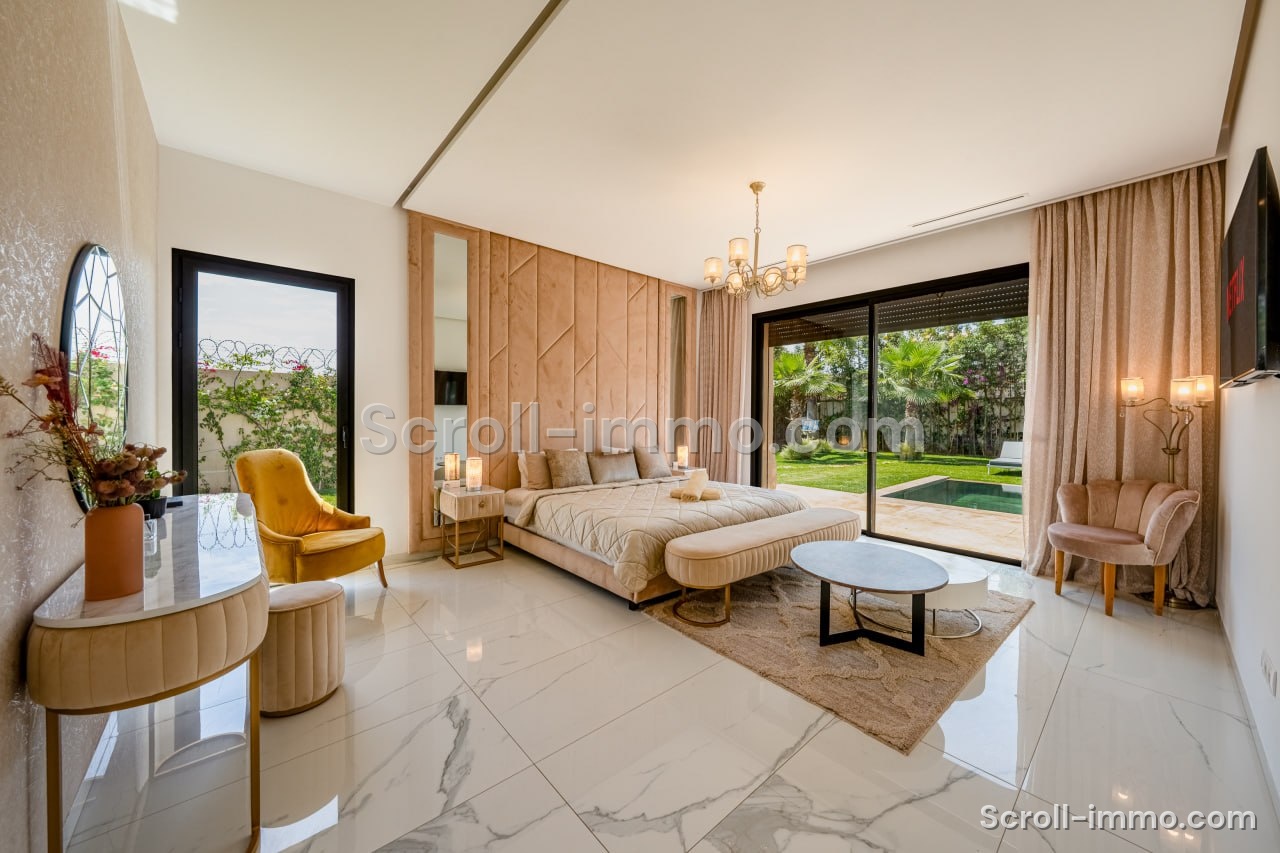 Villa moderne meublée 4 chambres — Route de l’Ourika km 13, Marrakech