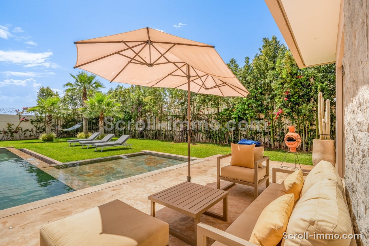 Villa moderne meublée 4 chambres — Route de l’Ourika km 13, Marrakech