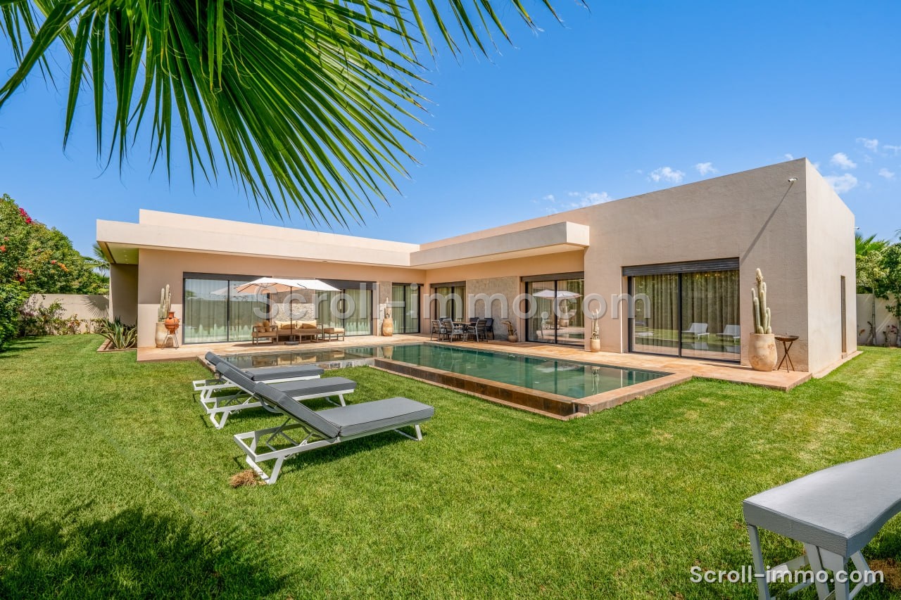 Villa moderne meublée 4 chambres — Route de l’Ourika km 13, Marrakech