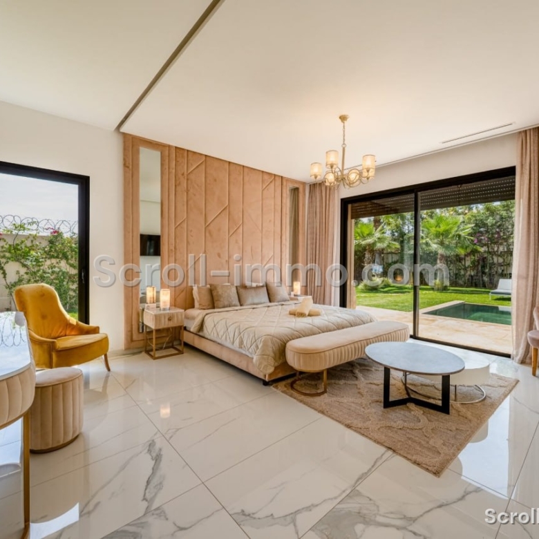 Villa moderne meublée 4 chambres — Route de l’Ourika km 13, Marrakech