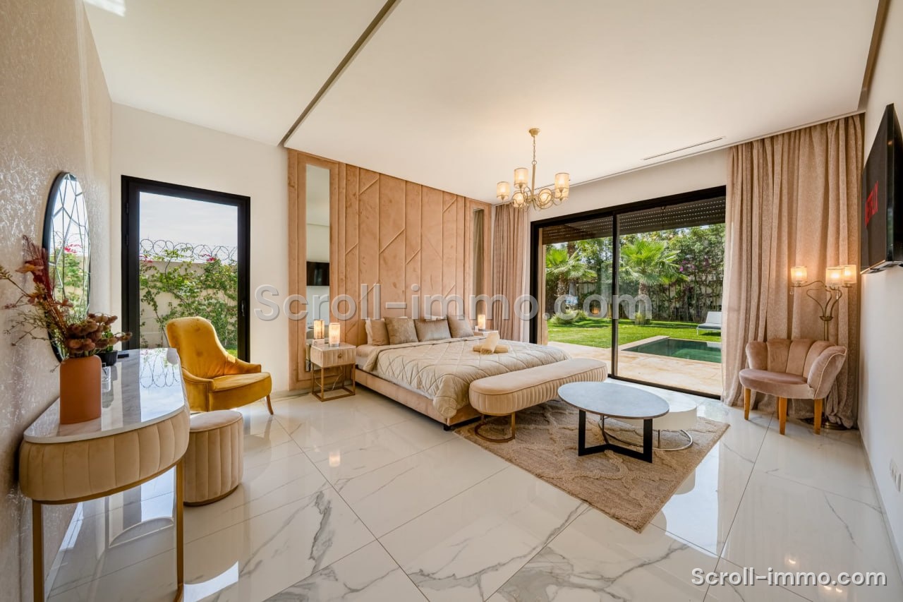 Villa moderne meublée 4 chambres — Route de l’Ourika km 13, Marrakech