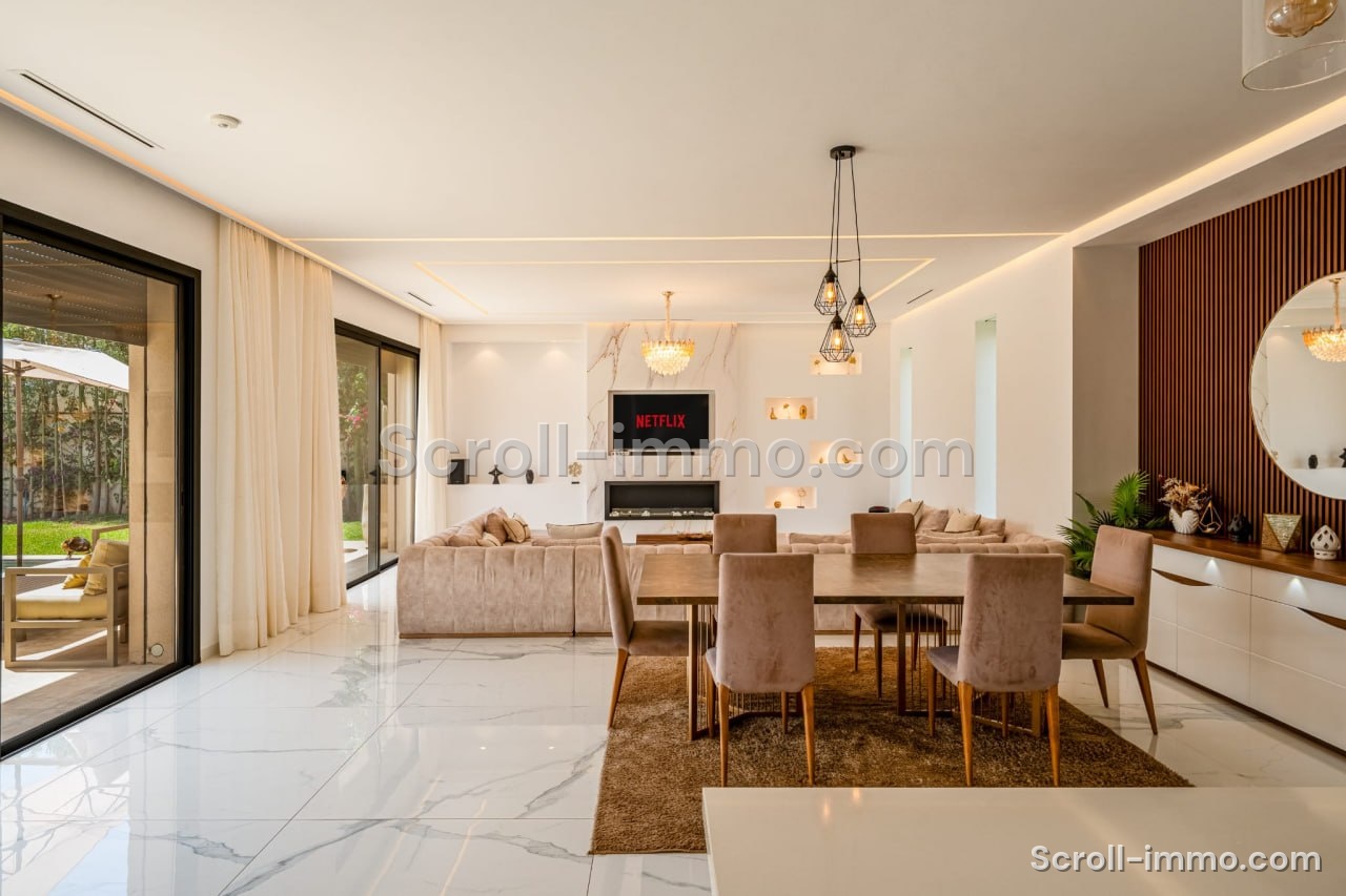 Villa moderne meublée 4 chambres — Route de l’Ourika km 13, Marrakech
