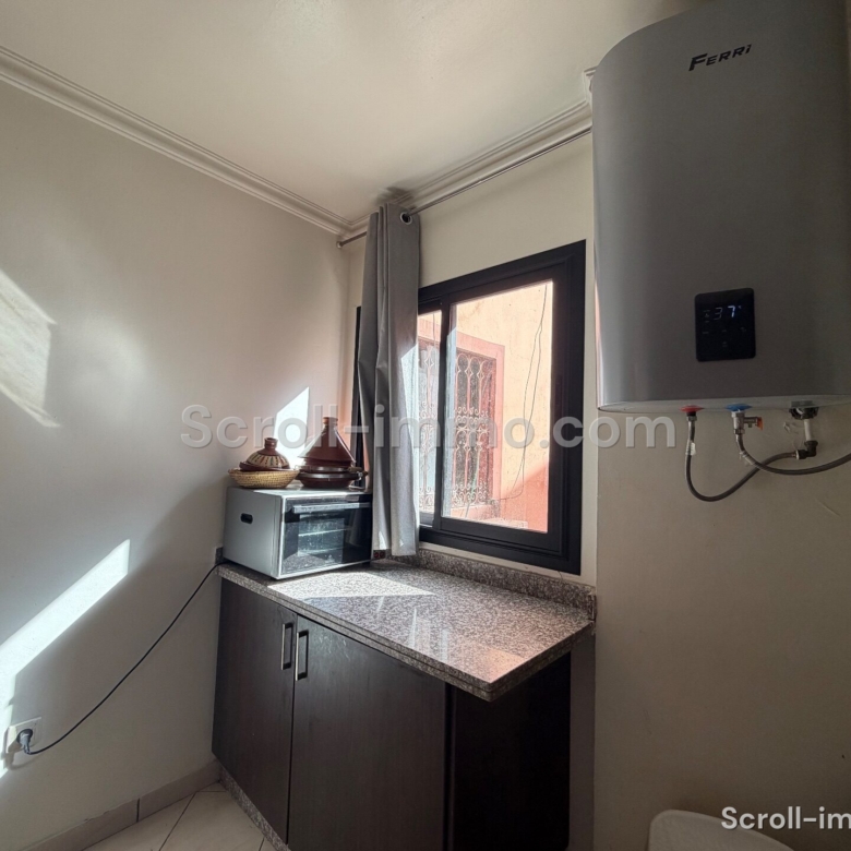 Appartement dans une résidence avec piscine – 71m² à Route de Casablanca