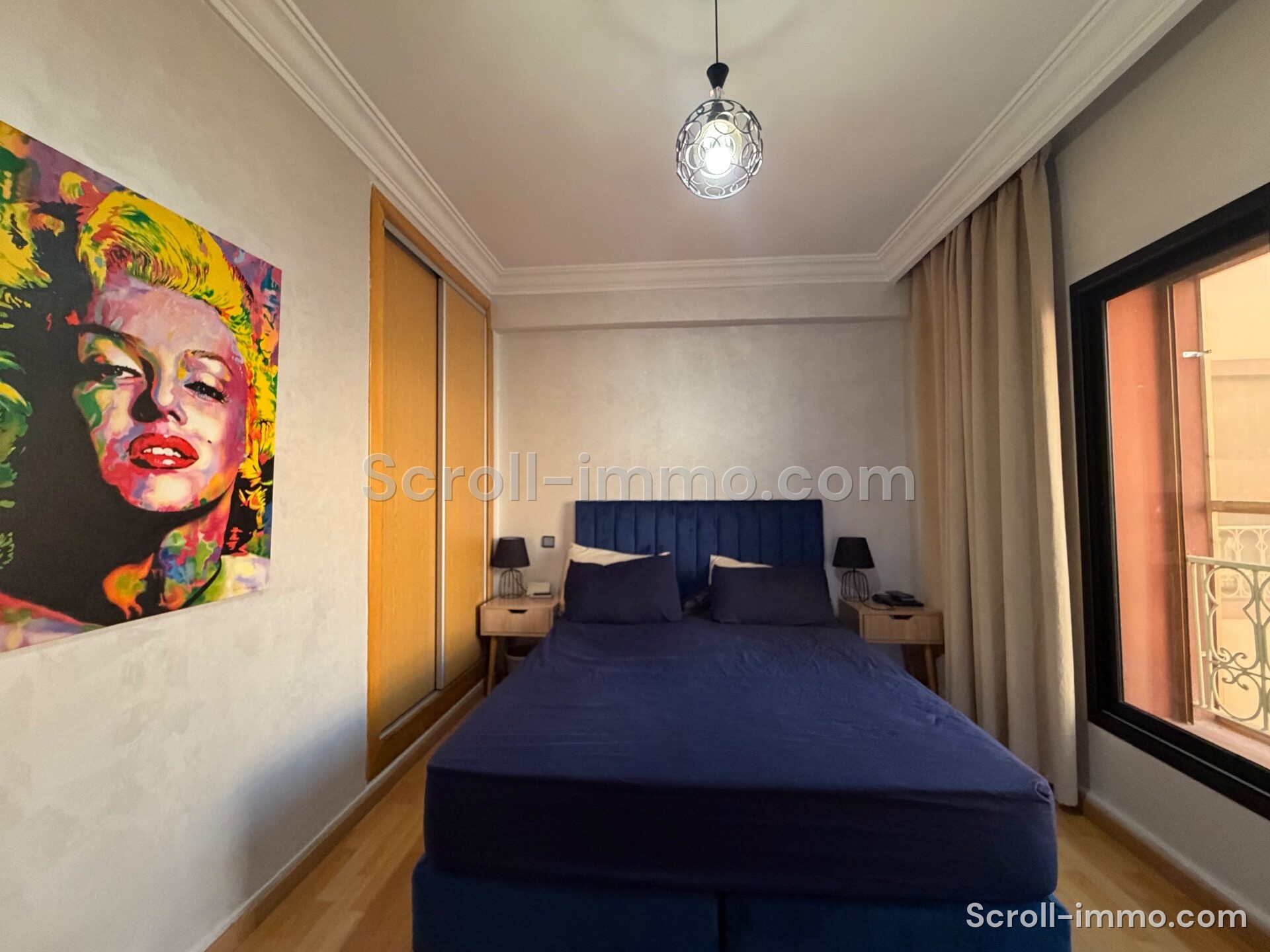 Appartement dans une résidence avec piscine – 71m² à Route de Casablanca
