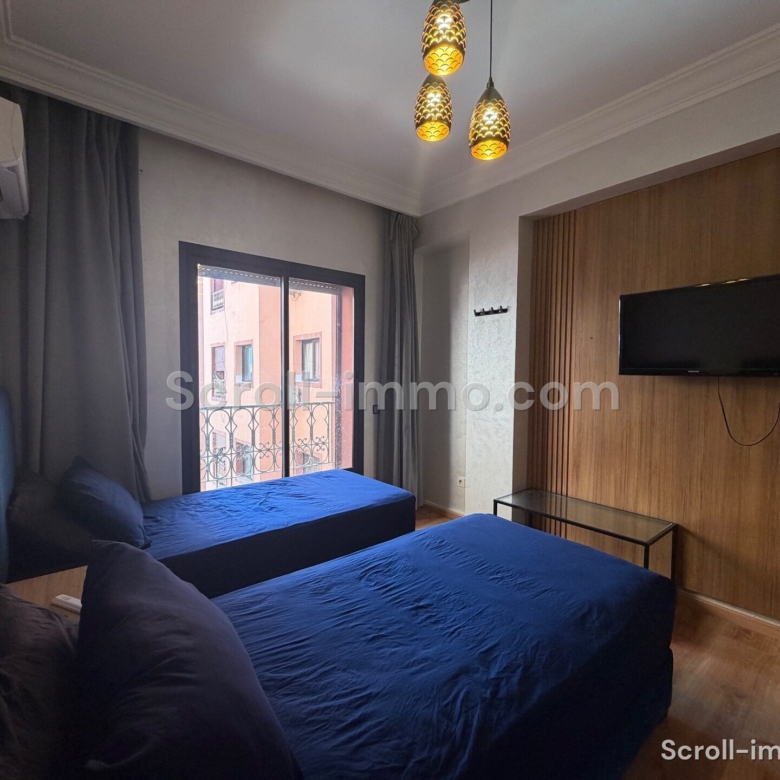 Appartement dans une résidence avec piscine – 71m² à Route de Casablanca