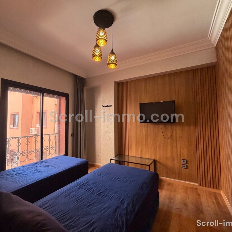 Appartement dans une résidence avec piscine – 71m² à Route de Casablanca