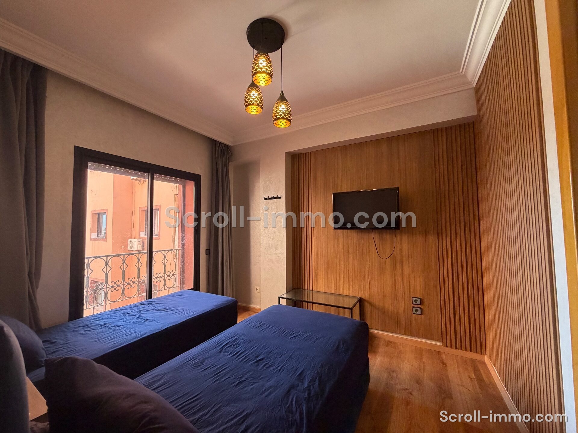 Appartement dans une résidence avec piscine – 71m² à Route de Casablanca