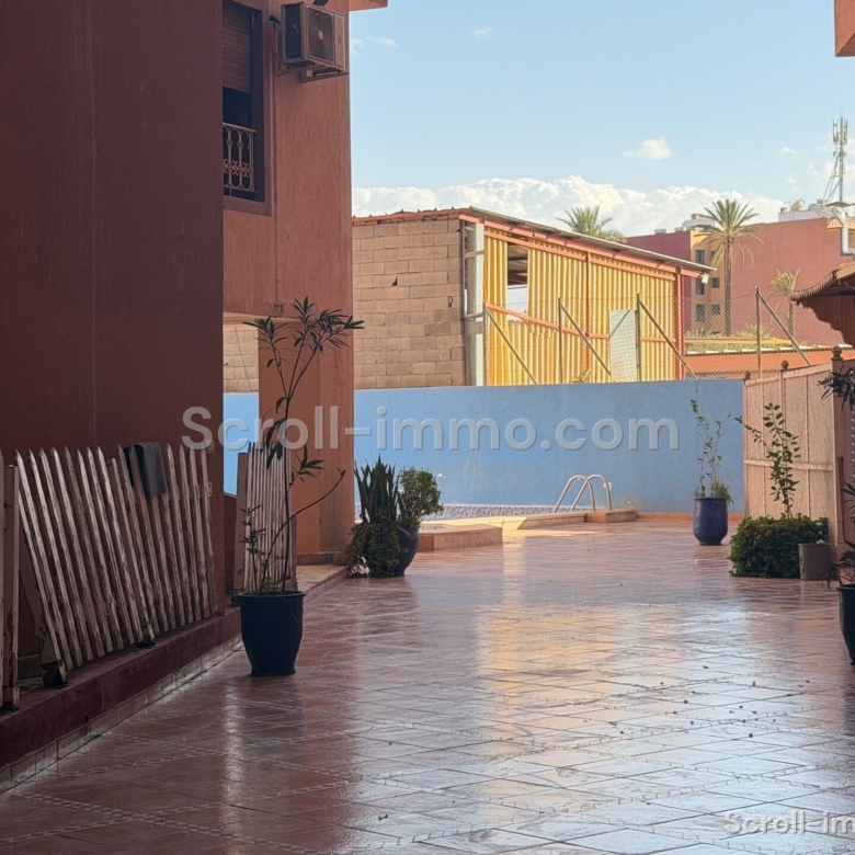 Appartement dans une résidence avec piscine – 71m² à Route de Casablanca