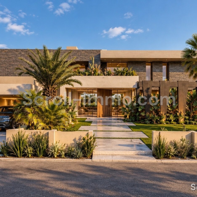 Villa de luxe sur plan – 1300m² à Hivernage