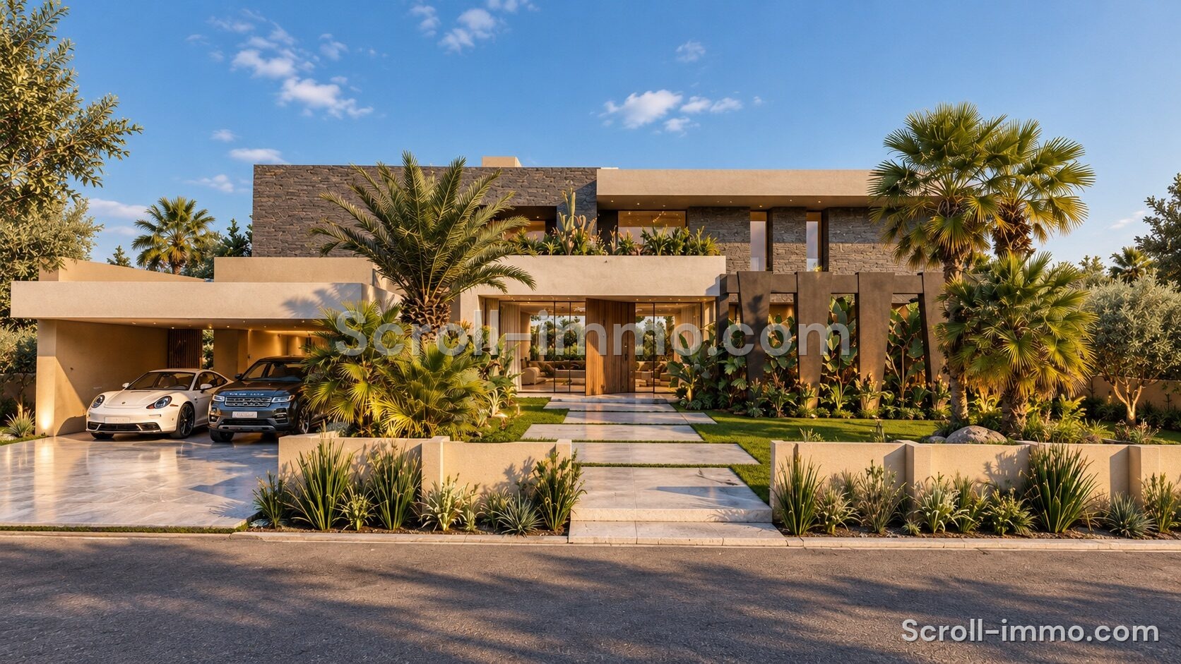 Villa de luxe sur plan – 1300m² à Hivernage