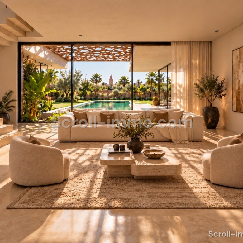 Villa de luxe sur plan – 1300m² à Hivernage