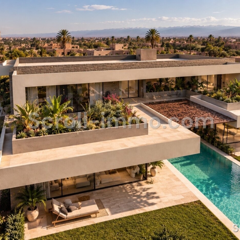 Villa de luxe sur plan – 1300m² à Hivernage