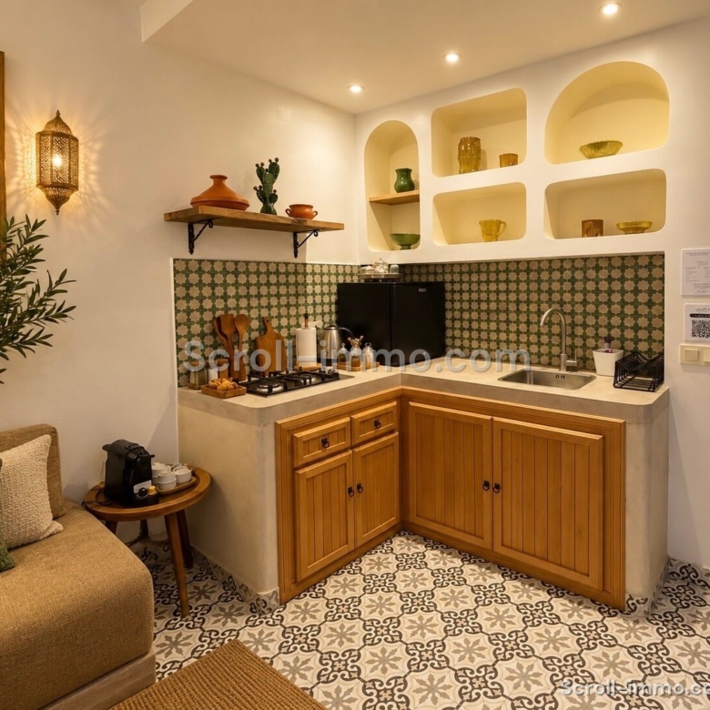 Petit Riad de charme – 40m² à Kasbah