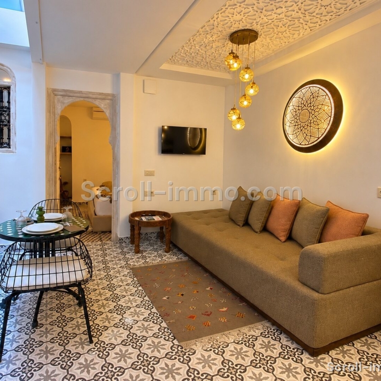 Petit Riad de charme – 40m² à Kasbah