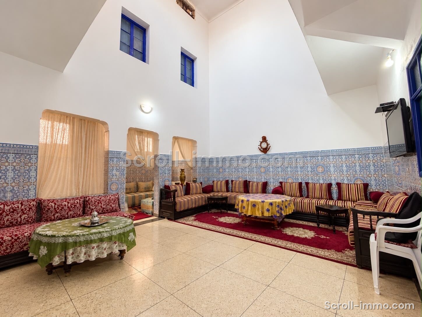 Riad titré au cœur de la Kasbah, Marrakech – 100m²