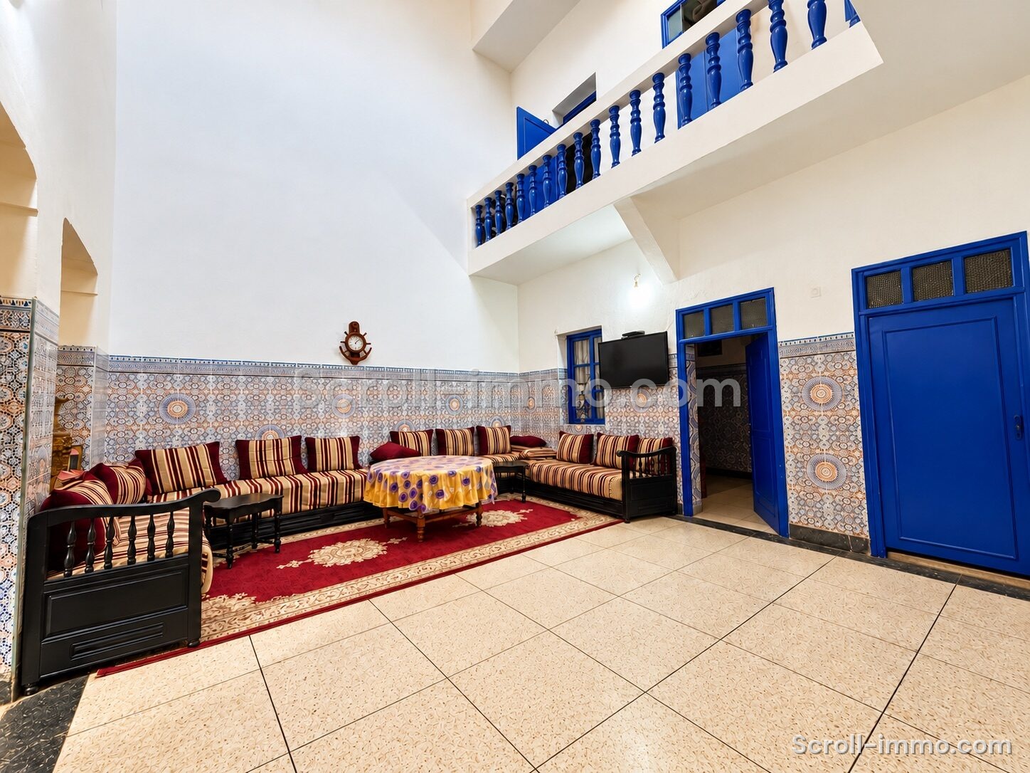 Riad titré au cœur de la Kasbah, Marrakech – 100m²