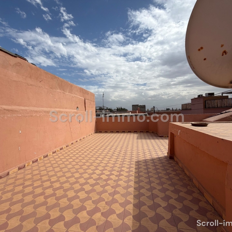 Riad titré au cœur de la Kasbah, Marrakech – 100m²