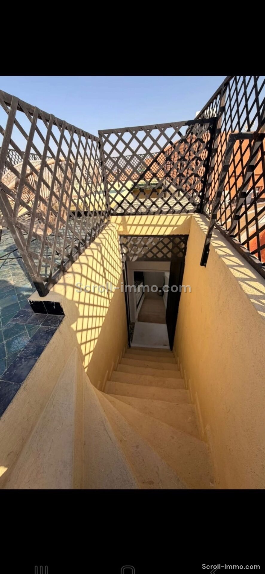 Riad de charme avec rooftop panoramique – Marrakech – 150m² à Bab lakhmis