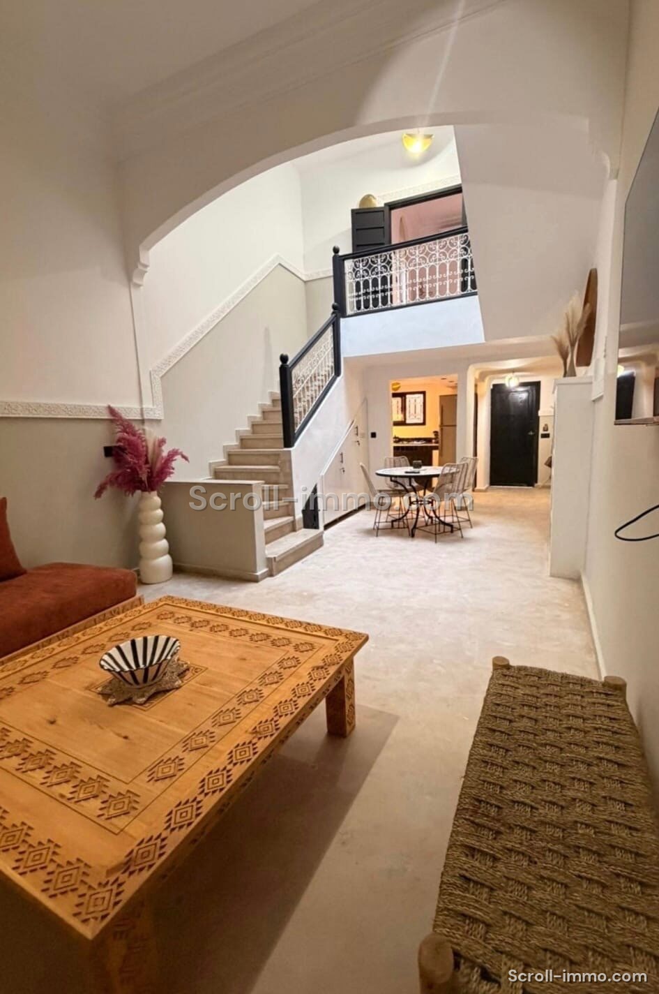 Riad de charme avec rooftop panoramique – Marrakech – 150m² à Bab lakhmis