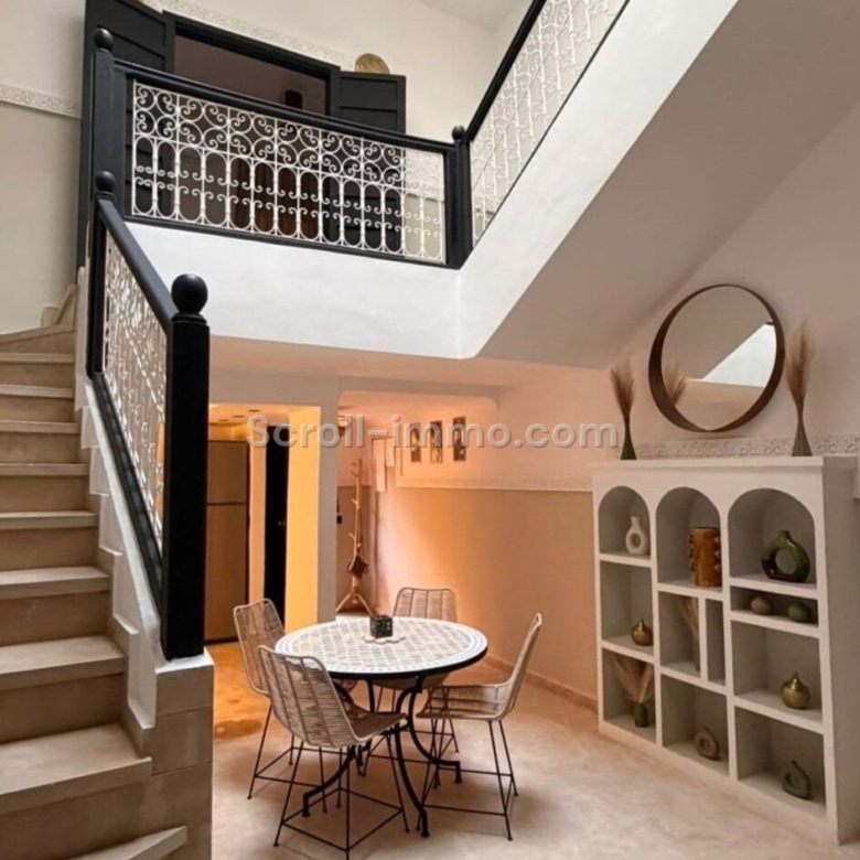 Riad de charme avec rooftop panoramique – Marrakech – 150m² à Bab lakhmis