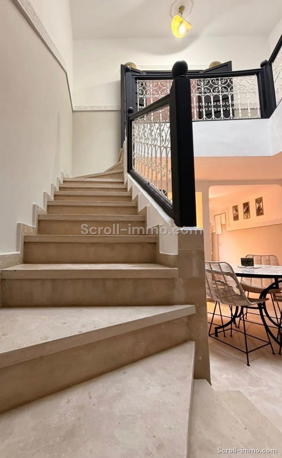 Riad de charme avec rooftop panoramique – Marrakech – 150m² à Bab lakhmis