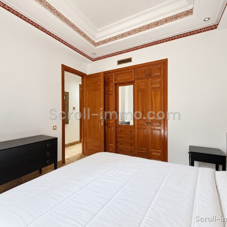 APPARTEMENT AVEC JARDIN PRIVATIF – PALMERAIE – 116m²