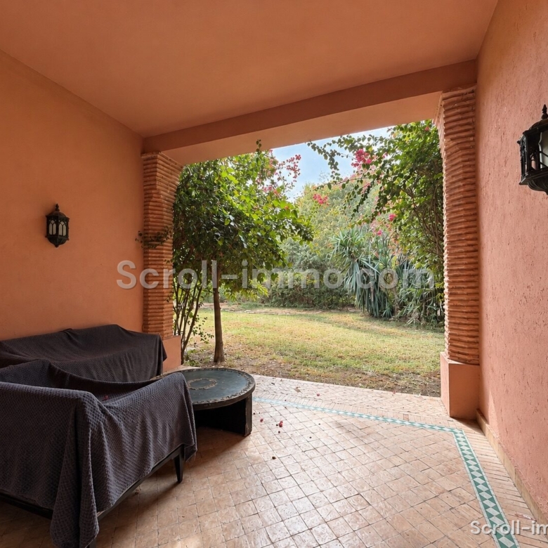 APPARTEMENT AVEC JARDIN PRIVATIF – PALMERAIE – 116m²