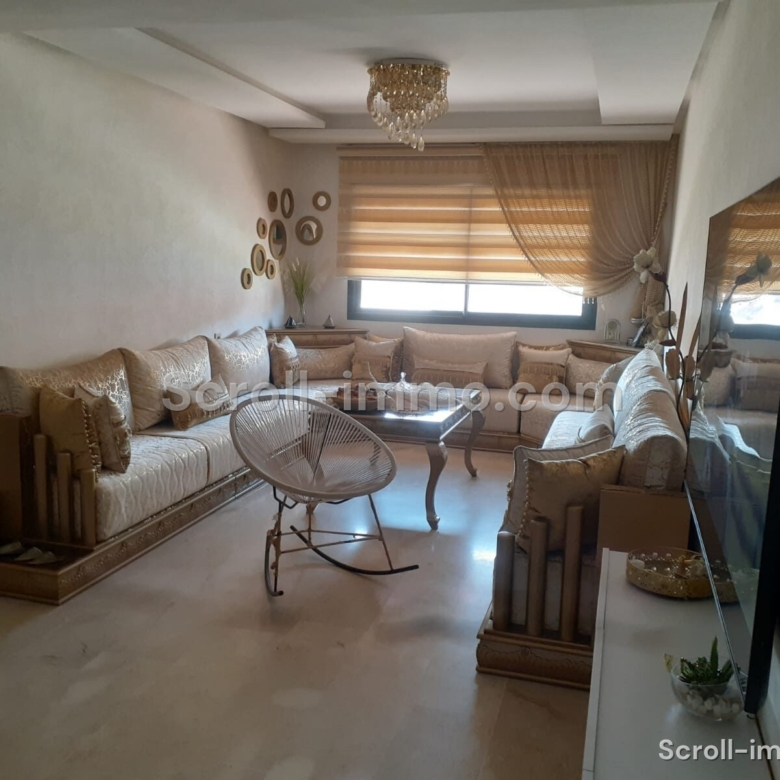 Appartement dans une résidence avec piscine à vendre – 80m² à Route de Safi