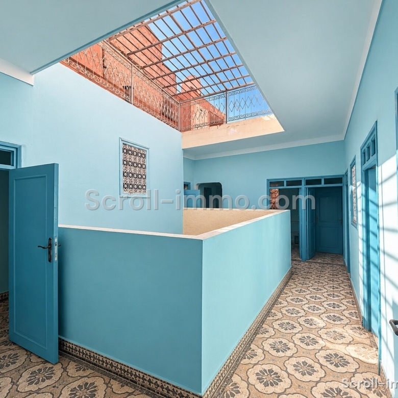 Riad Authentique au cœur de la médina – 103m² à Sidi Boudchich