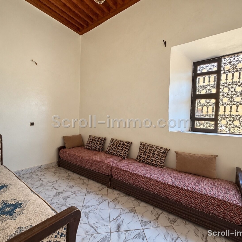 Petit Riad au cœur de la médina – 68m² à Sidi Boudchich
