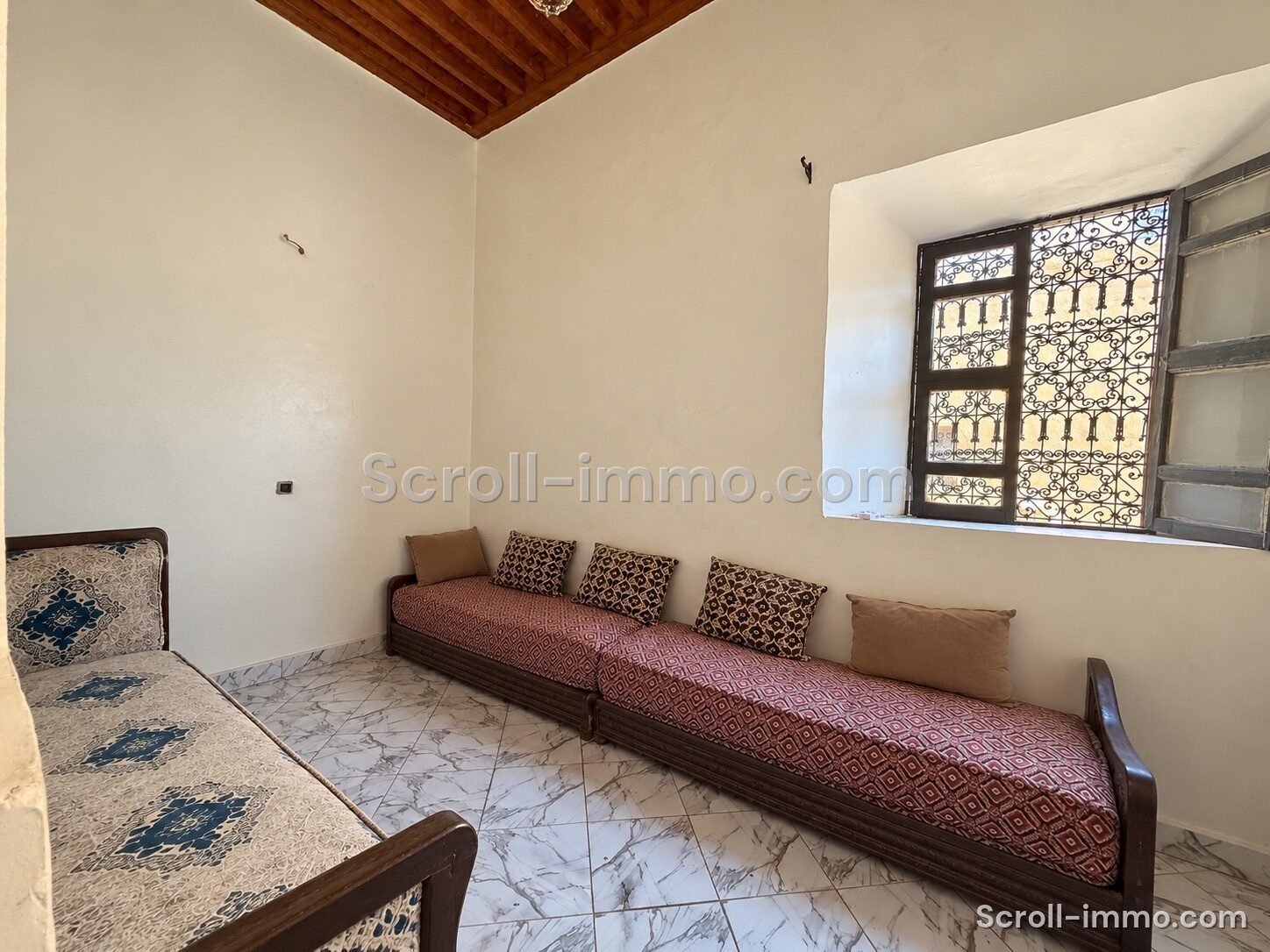 Petit Riad au cœur de la médina – 68m² à Sidi Boudchich