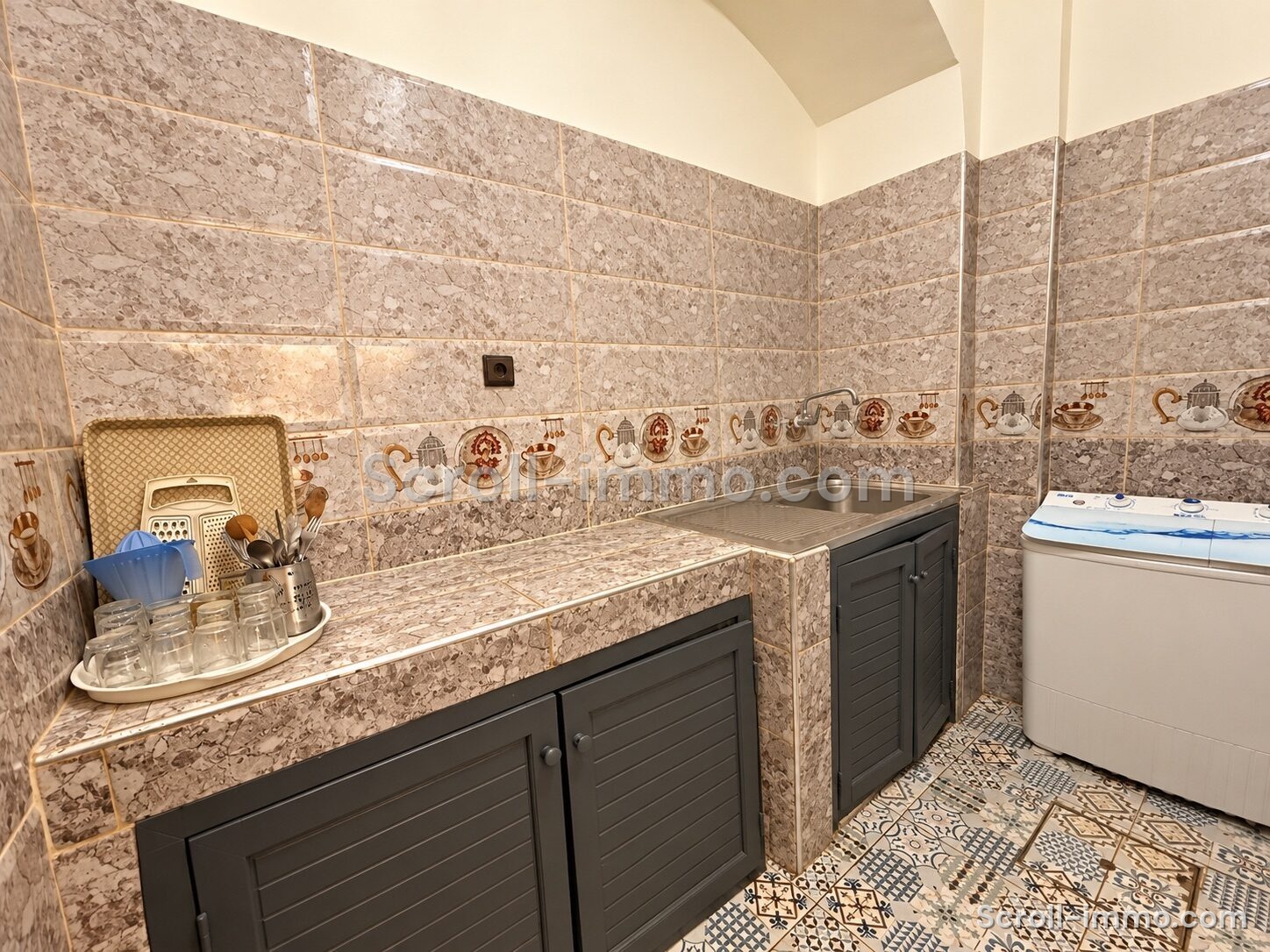 Petit Riad au cœur de la médina – 68m² à Sidi Boudchich