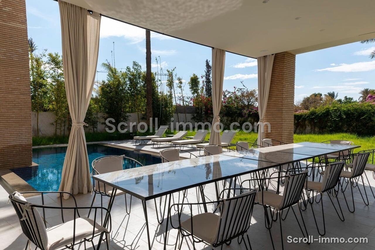 Villa moderne résidence golfique – 700m² à Amelkis