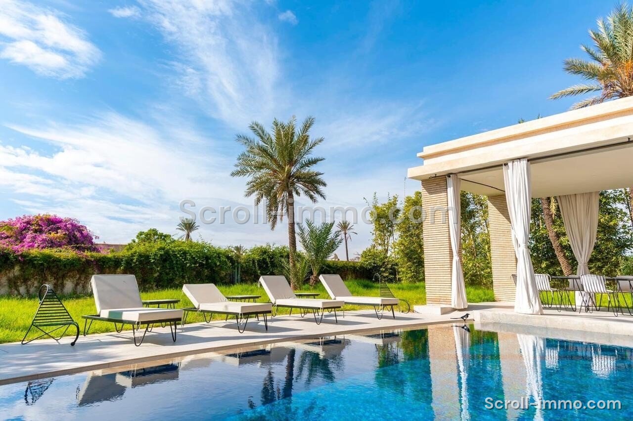 Villa moderne résidence golfique – 700m² à Amelkis