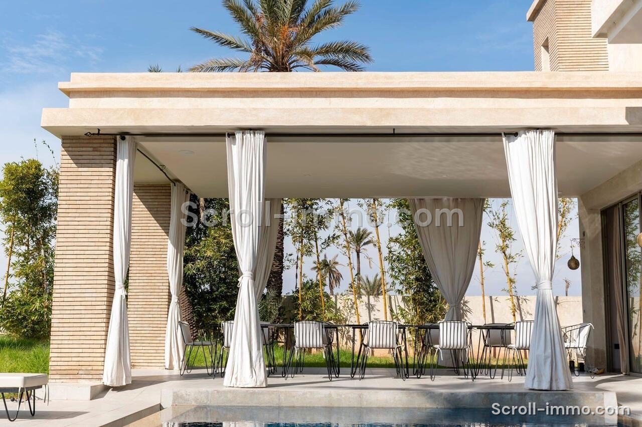Villa moderne résidence golfique – 700m² à Amelkis
