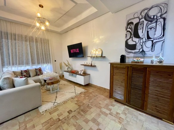Appartement meublé à la palmeraie – 66m²