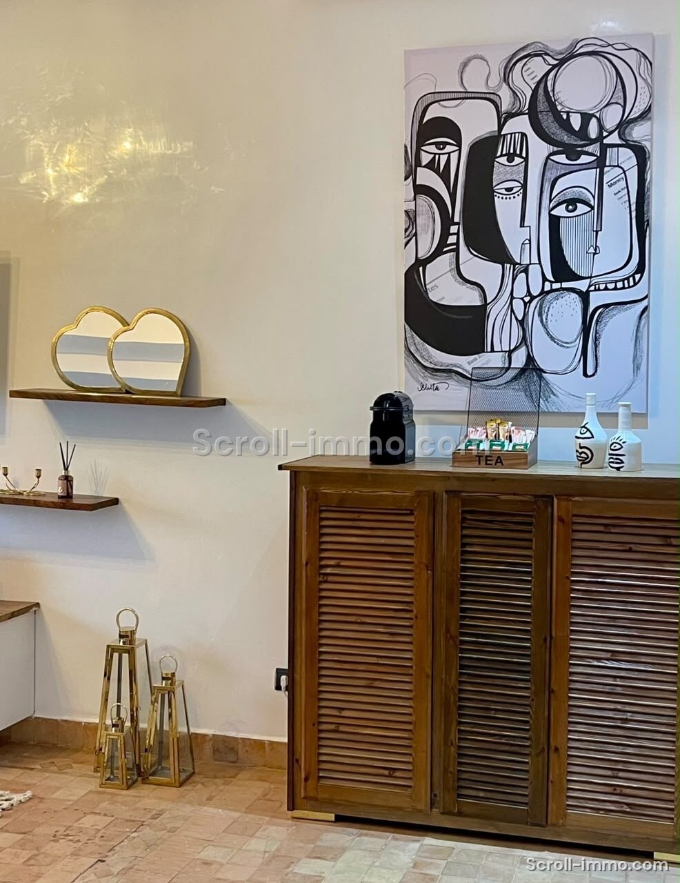 Appartement meublé à la palmeraie – 66m²
