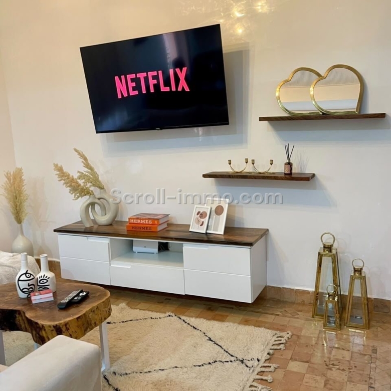 Appartement meublé à la palmeraie – 66m²