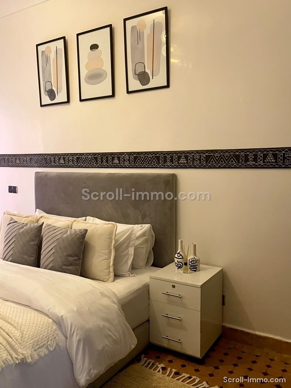 Appartement meublé à la palmeraie – 66m²