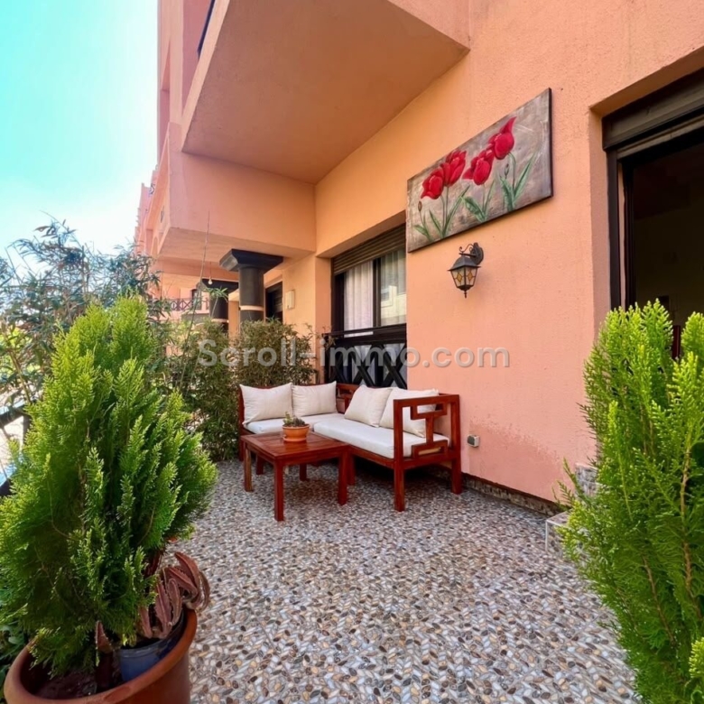 Appartement meublé à la palmeraie – 66m²