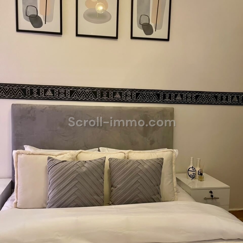 Appartement meublé à la palmeraie – 66m²