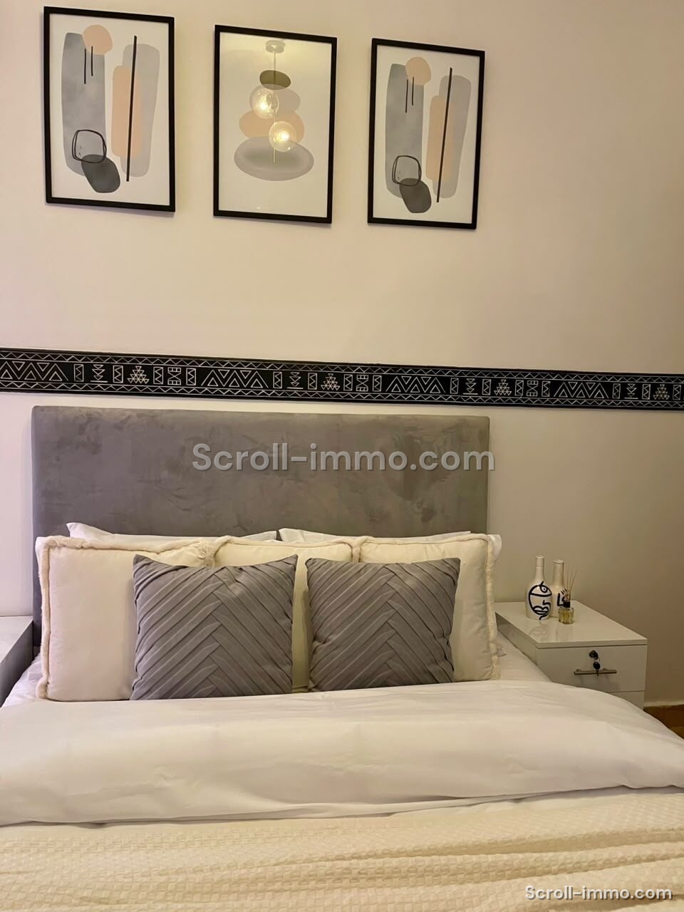 Appartement meublé à la palmeraie – 66m²