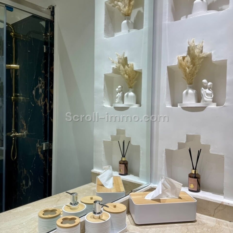 Appartement meublé à la palmeraie – 66m²