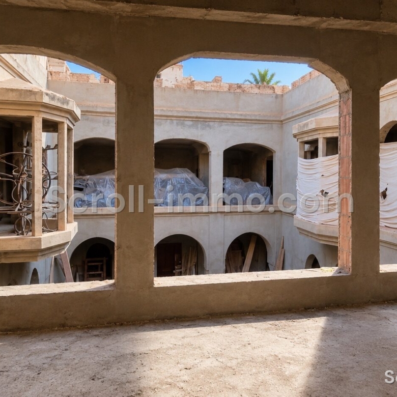 Riad authentique semi fini – 245m² à Laksour