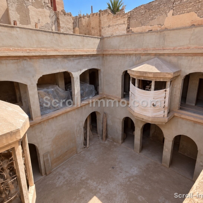 Riad authentique semi fini – 245m² à Laksour