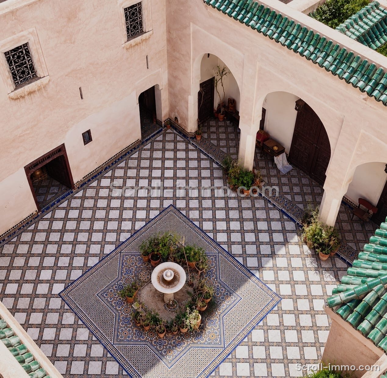 Riad traditionnel – 500m² à Mouassine