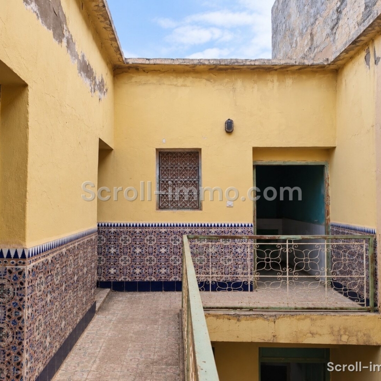 Riad authentique à rénové – 171m² à Bab Aylan